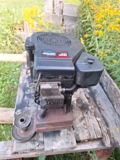 Good Motor Ready to install with controls, pully and Exaust.