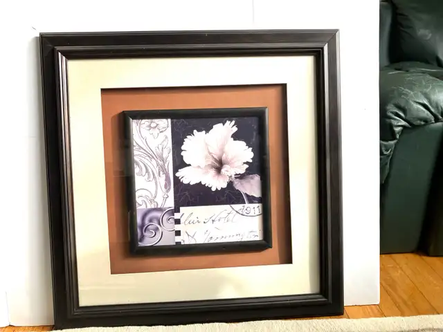 Framed Art 27” sq by Katrina crave