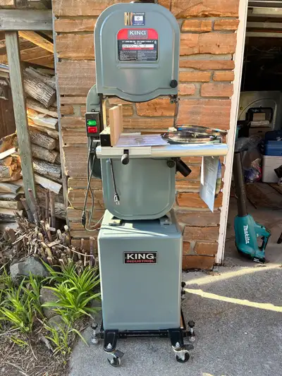 King Industrial 14” bandsaw, View more