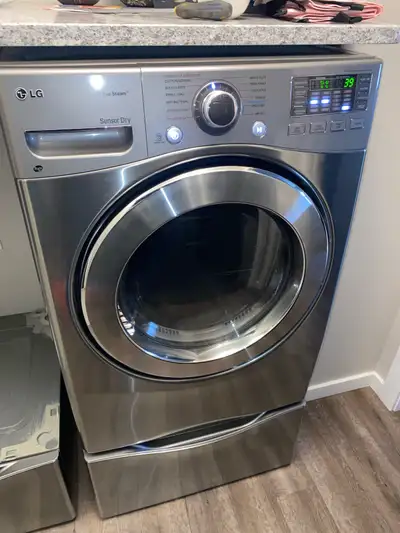 LG steam dryer 7.3 cu ft, View more