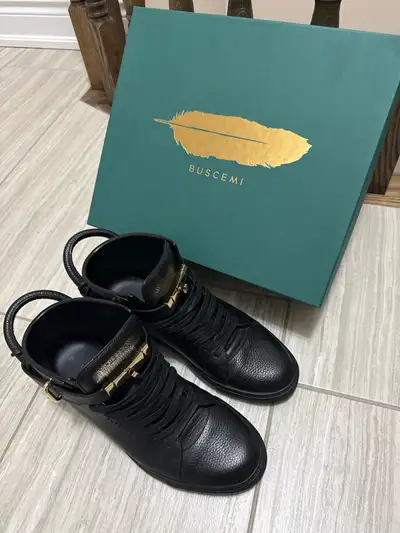 Buscemi 100MM Black/Black Size 11 Shoes, View more