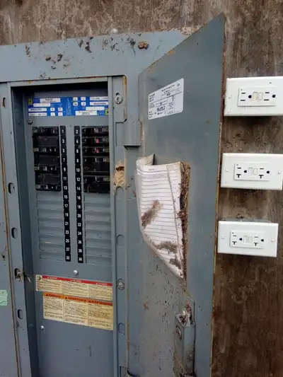!!REDUCED!!!  industrial size Square D  breaker panelpanel, View more