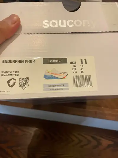 SAUCONY  MEN'S ENDORPHIN PRO 4 Men’s Running shoes size 11, View more