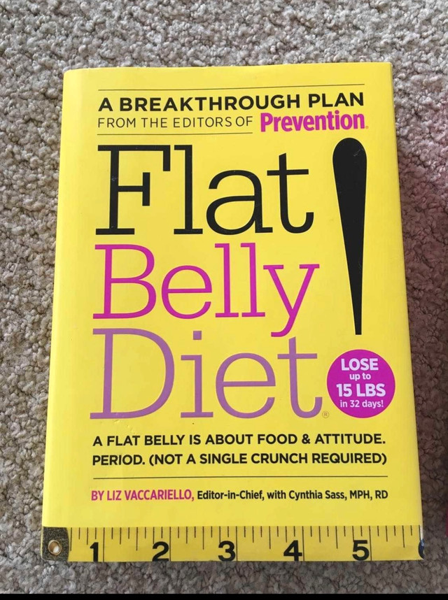 Flat belly diet book AND cookbook in perfect conditions!! in Other in Calgary - Image 4