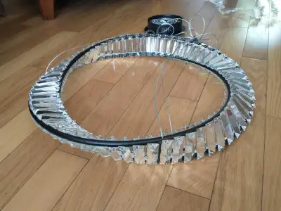 New Round LED Crystal Suspension Ceiling Chandelier Ligh, View more