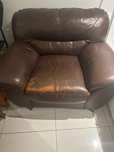 Leather Arm Chair, View more