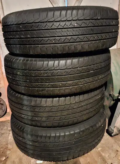 4 all season Michelin Latitude 225-65-17 tires. Well over half tread left. Tires installed and balan...