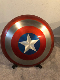 Steel Captain America Shield Custom made 1:1 (Great 4 Halloween)
