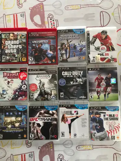 Lot de jeux PS3, View more