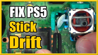 PS5 stick drift or buttons fix , 1 hour repair.