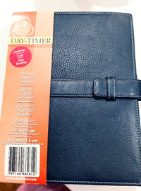 Leather Day Timer Personal Organizer System - 5 1/2" x 8 1/2"