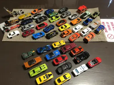 Hot wheels car bundle for sale $150.00 set of 127 cars Bundled in 24 pcs each see other ads List of...