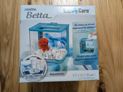 Marina Betta EZ care aquarium, View more