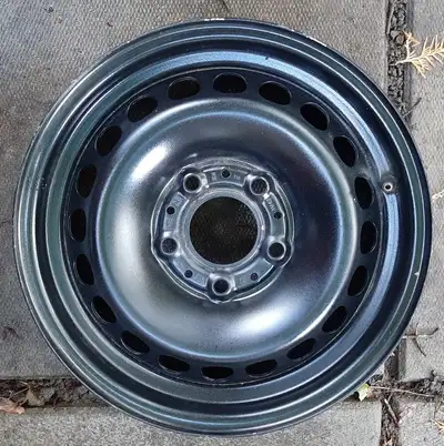 Set of two 15" original BMW steel wheels/rims for sale. They are in great condition as they are pret...