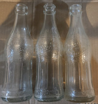 1950s Vintage Owen Sound's very own orange quench pop bottles 