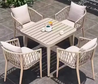 5 PC Outdoor patio Dining table set, View more