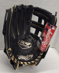 Rawlings R9 Series Youth Pro Taper Fit 12 3/4" Baseball Glove