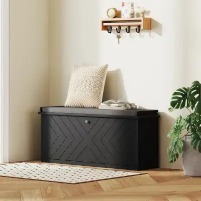 Shoe bench Shoe Storage with Seat, Upholstered Hallway Bench, View more