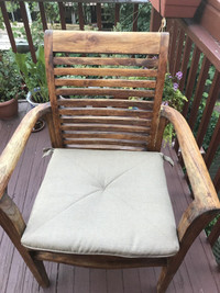 Meuble de  jardin en teck - fauteuil bois exotique 