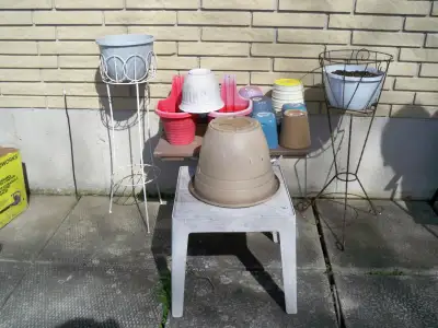 GARDEN FLOWER POTS AND STANDS, View more