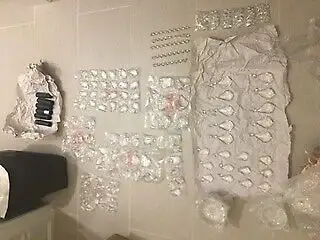 Crystal set for restoration hardware chandelier orb