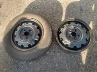 Subaru 14 inch steel wheels