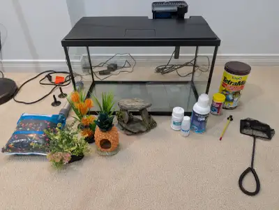 Aquarium kit 10 Gal, View more