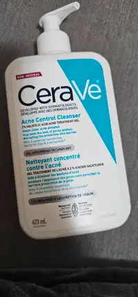 Cerave acne control cleanser (facewash)
