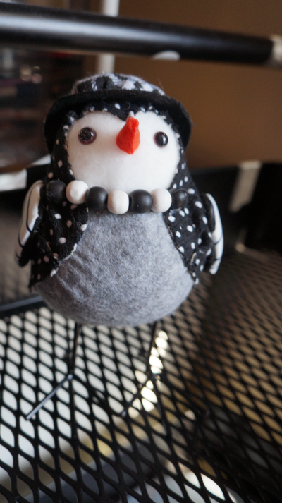 CELEBRATE BIRD WITH HAT DECORATION, View more