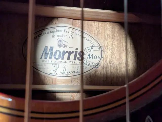 Morris Hummingbird acoustic guitar in Guitars in Peterborough - Image 3