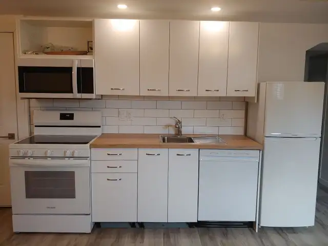 LEGAL 2 bed / 1 bath basement suite in Dover Glen dishwasher