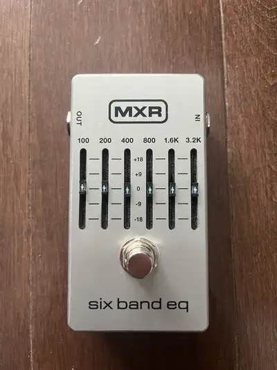 MXR six band eq , View more