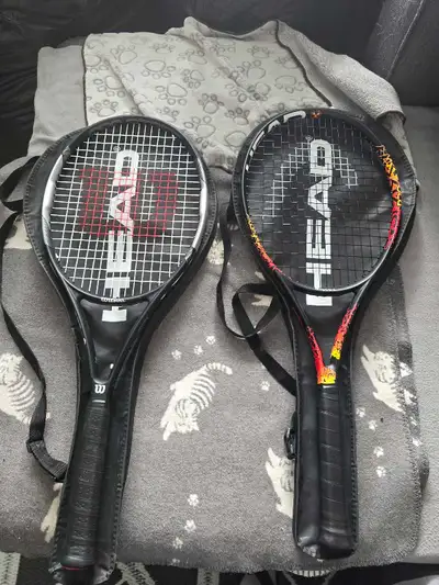 almost brand new tennis rackets , View more