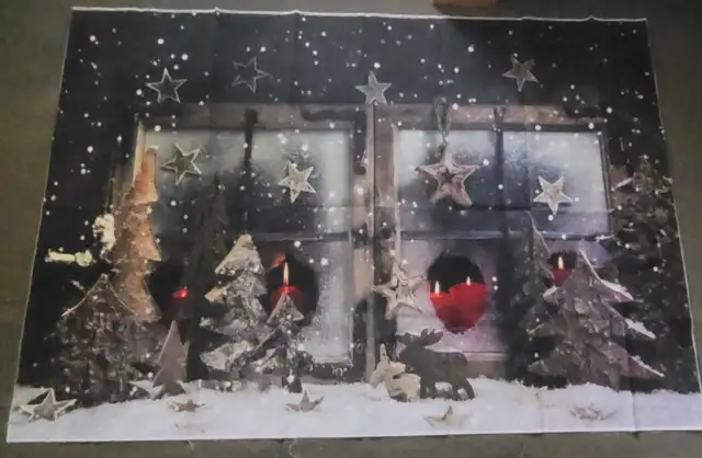 Christmas Candle Window in Hobbies & Crafts in Peterborough - Image 2