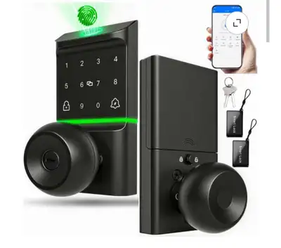 Door Lock, Blacksmith Smart Door Lock with Handle and 5 Ways Qui, View more