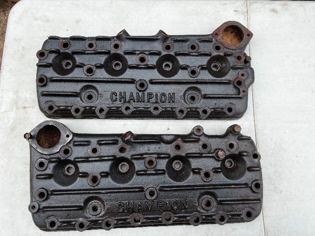 Rare - Champion Ford Flathead Cylinder Heads in Engine & Engine Parts in Vernon
