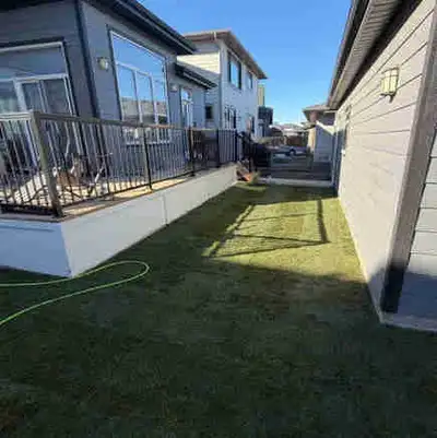 RC LANDSCAPING YYC Sod Installation Remove Old Dead Grass Install New Fresh Cut Kenturkey Blue Grass...