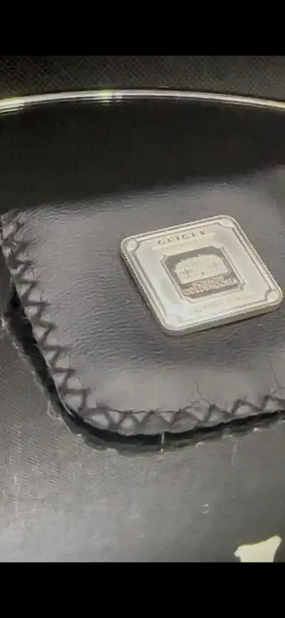 I'm offering rare, 10g Geiger silver bar, known for its exceptional quality and security features. T...