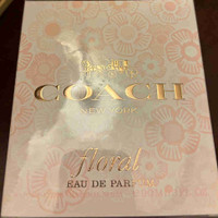 BRAND NEW unopened wrapped Coach floral perfume 