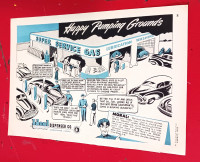 1952 IDEAL DISPENSER CO. VINTAGE AF FOR GAS SERVICE STATIONS