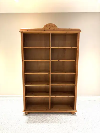 Solid wood bookcase, View more