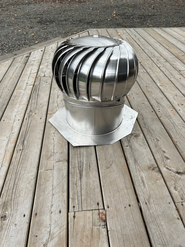 Turbine roof vent in Roofing in Fredericton