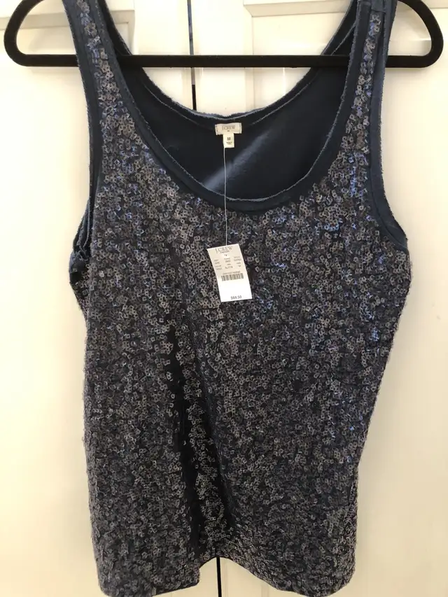 JCrew size M brand new sequenced sleeveless tops in Women's - Tops & Outerwear in City of Toronto - Image 5