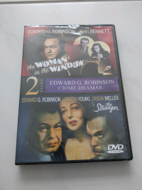 The Woman In The Window / The Stranger 
Factory sealed dvd