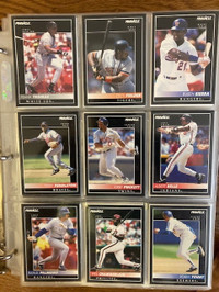 Lot of 91 1992 Pinnacle baseball cards and 17 Team 2000 inserts