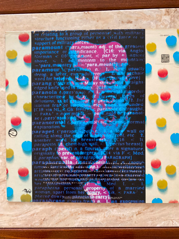 Vinyl Record - Art of Noise - Paranoimia (Extended Version) in CDs, DVDs & Blu-ray in City of Toronto - Image 2