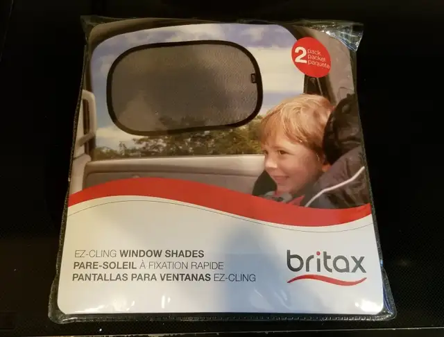 Car window sun shade, 2-pack, brand new
