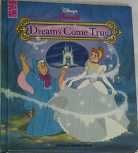 Cinderella Dreams Come True Picture Window Hard Cover Book