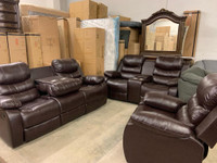 Brand New Modern 3 pieces Couch sets from $1099