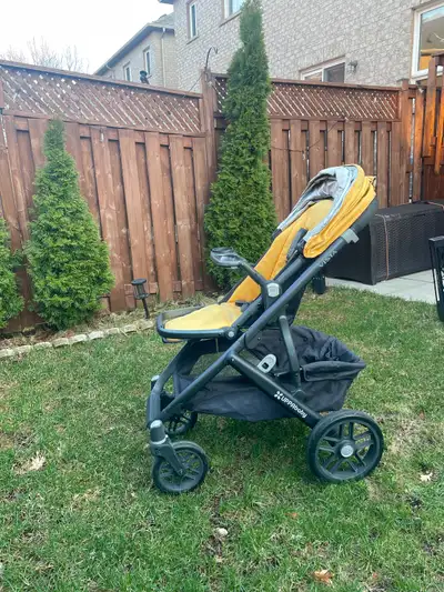 UPPAbaby Vista Stroller + Bassinet (Maya Gold/Yellow), View more